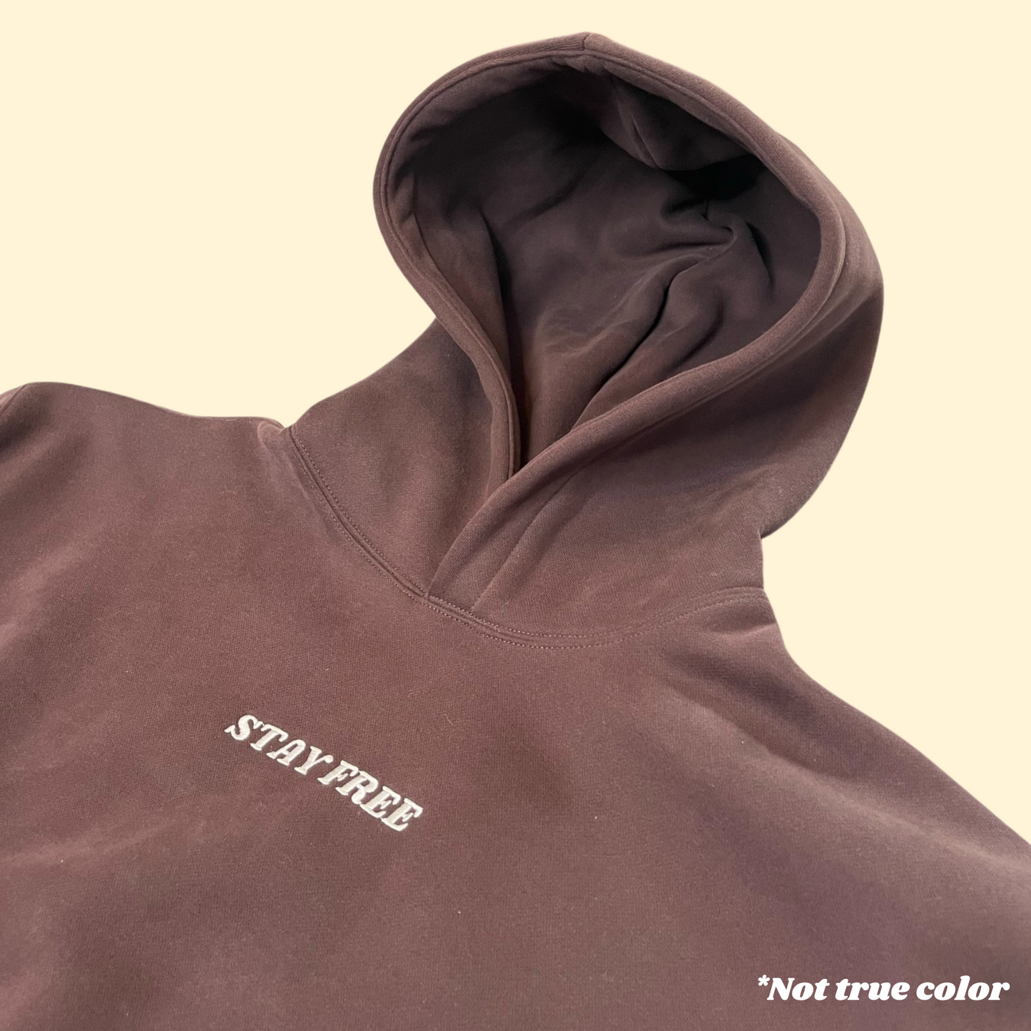 Mauve Brown Hoodie